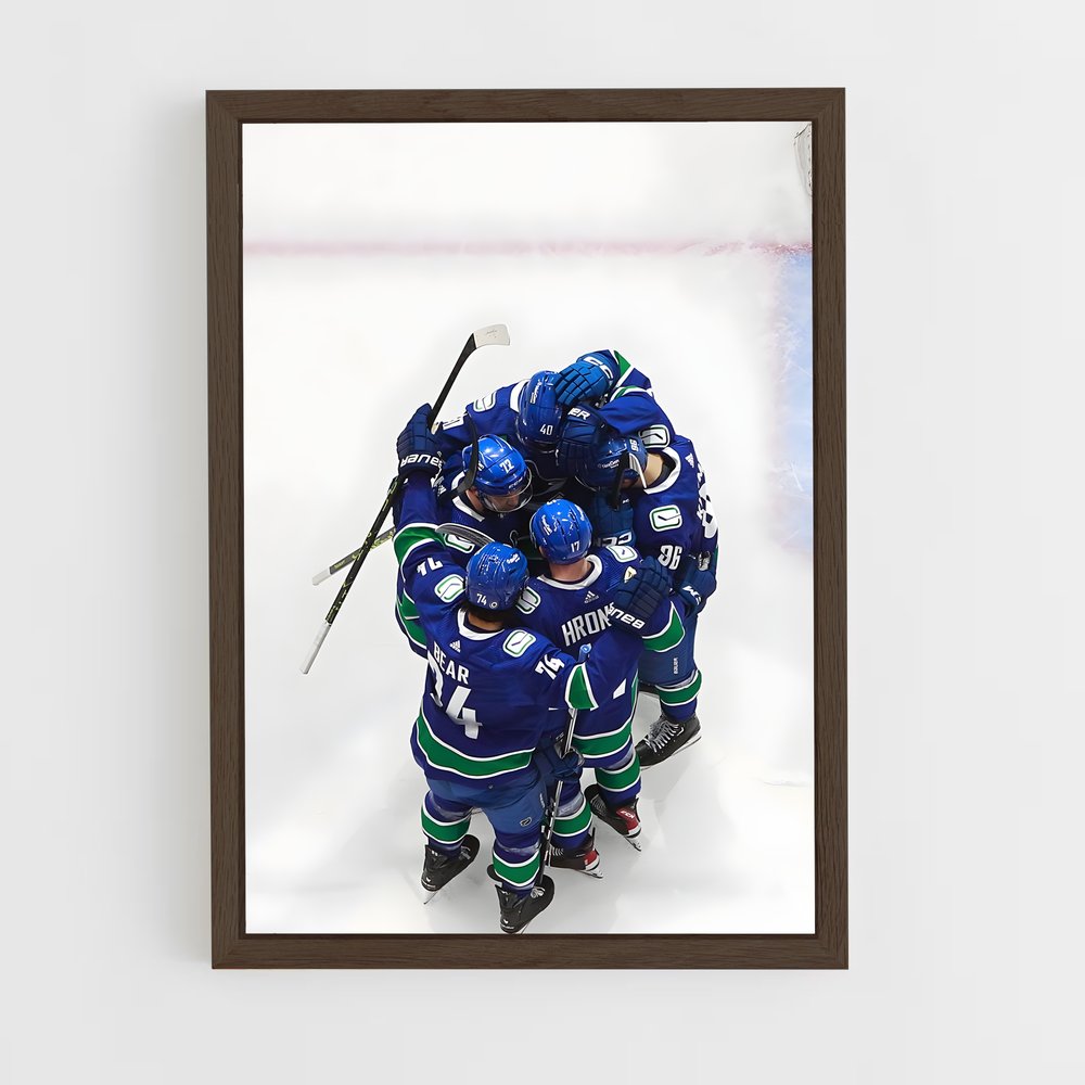 Poster Victoire Collective – affiche Hockey sur glace (vue 5)